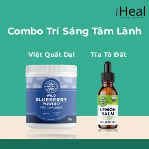 Combo Vimergy Việt Quất Dại 250g + Lemon Balm 30ml