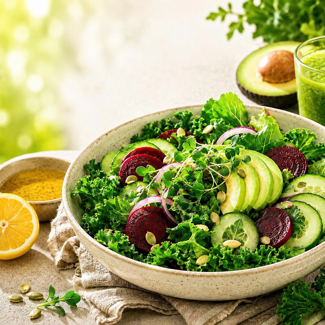 Salad giải cứu lá gan